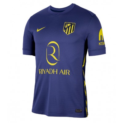 Fotballdrakt Herre Atletico Madrid Marcos Llorente #14 Bortedrakt 2025-26 Kortermet Fotballdrakt Herre Atletico Madrid Marcos Llorente #14 Bortedrakt 2025-26 Kortermet